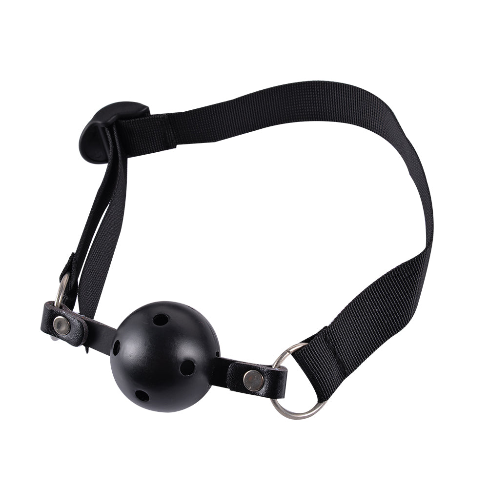 Power Escorts - BR95 - Kinky Ball Gag - Black - Fetish Power