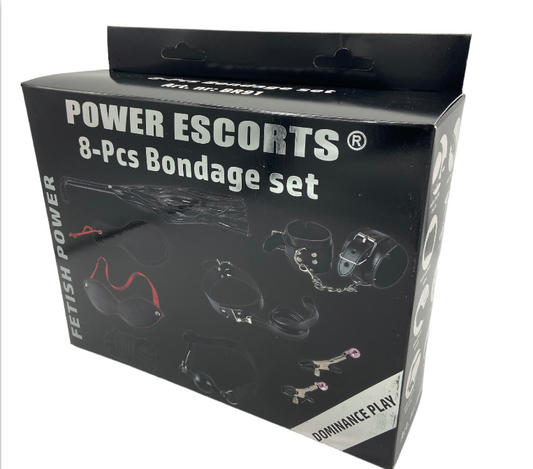 Power Escorts - BR91 - Fetish Power - 8-Pcs Bondage Set