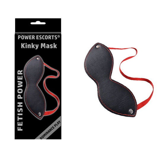 Power Escorts BR93 - Kinky Mask - Black - Fetish Power