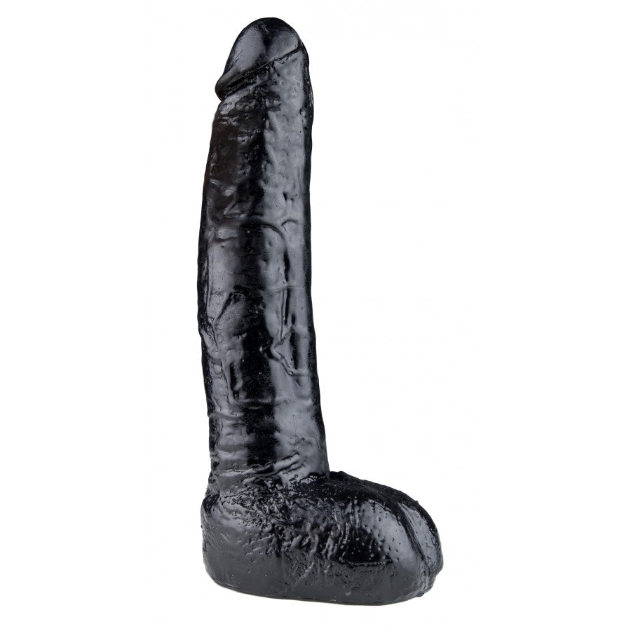 XXLTOYS - Joord - Large Dildo - Insertable length 24 X 6 cm - Black - Made in Europe