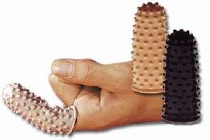 Clitofing Finger Sleeves – 2 Pack (Black & Flesh) | Clitoral & Vaginal Stimulation - Club