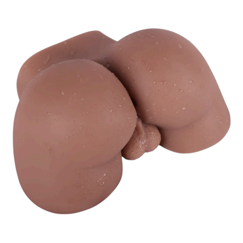 XXL Heavy Brown Ass & Pussy Masturbator – 2.5 kg Heavy Realistic Masturbator – Premium Dual Entry Body Toy