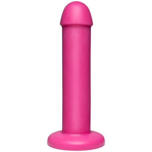 Doc Johnson Dual Density Platinum  Dildo - The True Touch - Pink - Truskyn Silicone - 7,5 inch insertable