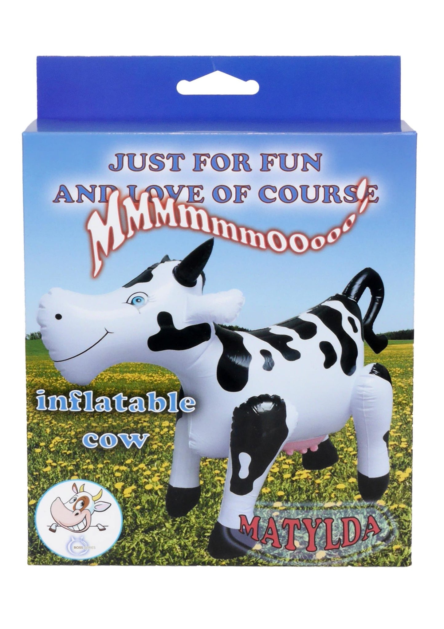 Boysoftoys Matylda's Inflatable Doll- Pretty Cow - 50 cm - Masturbator - 59-00004
