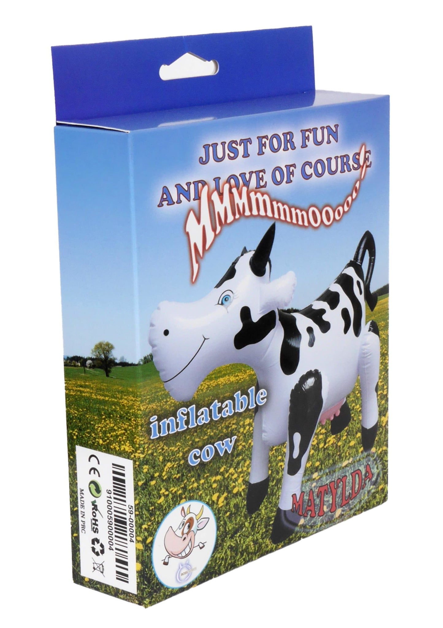 Boysoftoys Matylda's Inflatable Doll- Pretty Cow - 50 cm - Masturbator - 59-00004