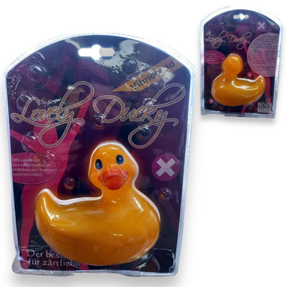 Lovely Ducky Yellow Vibrating Duck - Bestseller - Limited Stock
