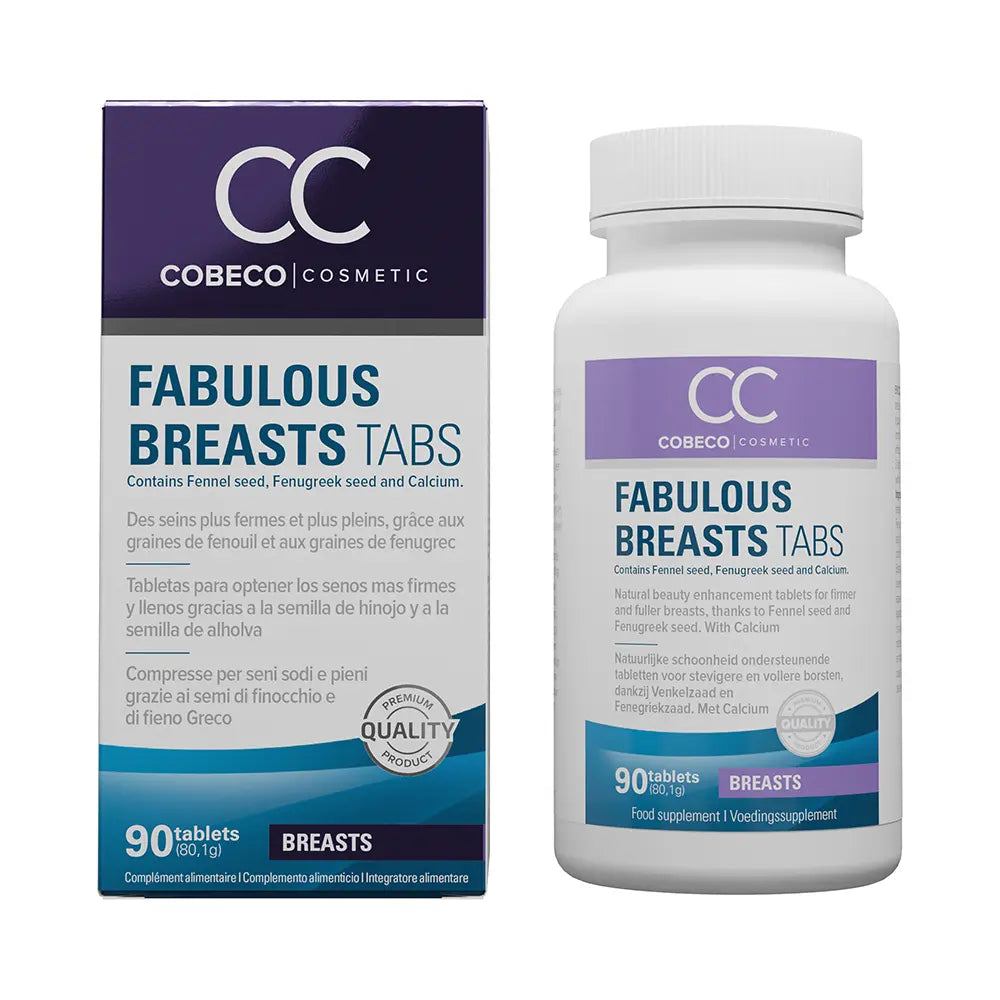 Cobeco - Fabulous Breast Pack - 90 Capsules - Big Box For Big TIts