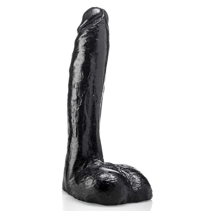 XXLTOYS - Hayem - Dildo - Insertable length 18 X 4.5 cm - Black - Made in Europe