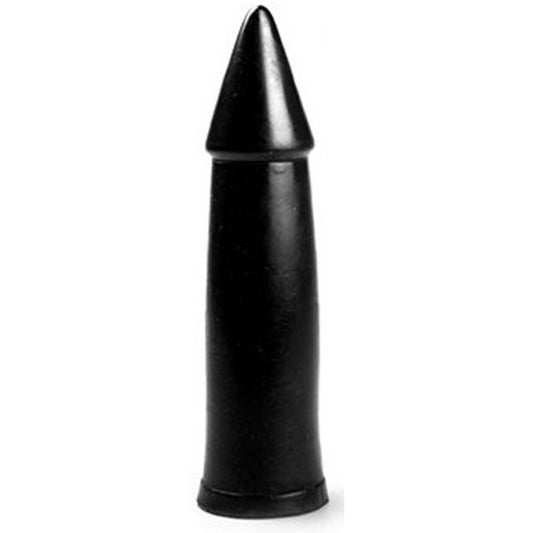 XXLTOYS - Mega Bullet - Large Dildo - Insertable length 25 X 6 cm - Black - Made in Europe