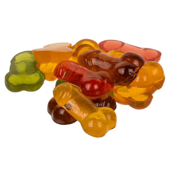 Kinky Pleasure - OB043 - Gummy Willies - Fruit Flavour Candi