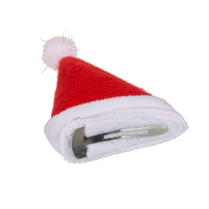 Timmy Toys - B025 - Hairclip Santa - 8cm - 1 Piece