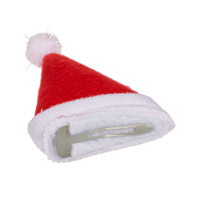 Timmy Toys - B025 - Hairclip Santa - 8cm - 1 Piece