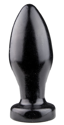 XXLTOYS - Ibrahim - XXL Plug - Insertable length 14 X 5.5 cm - Black - Made in Europa