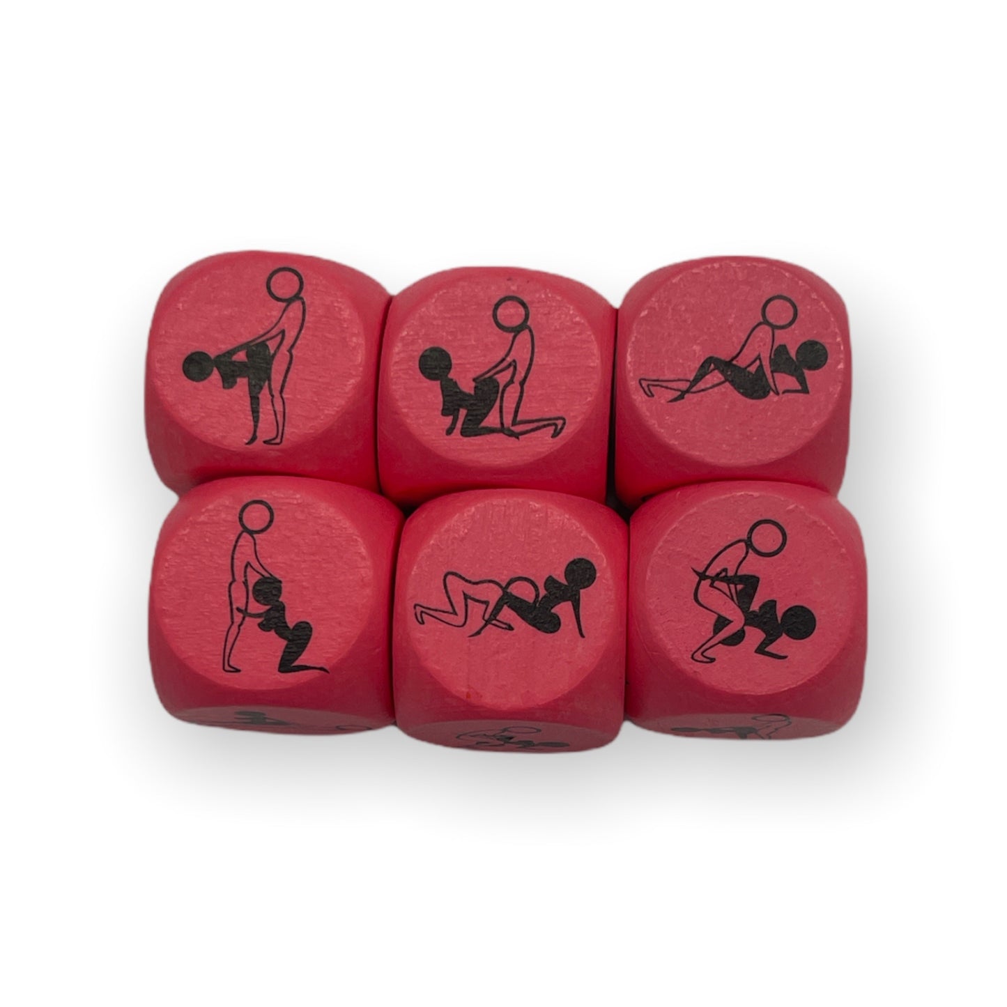 Kinky Pleasure - BOT05 - Sex Dice - Pink - 1 Piece