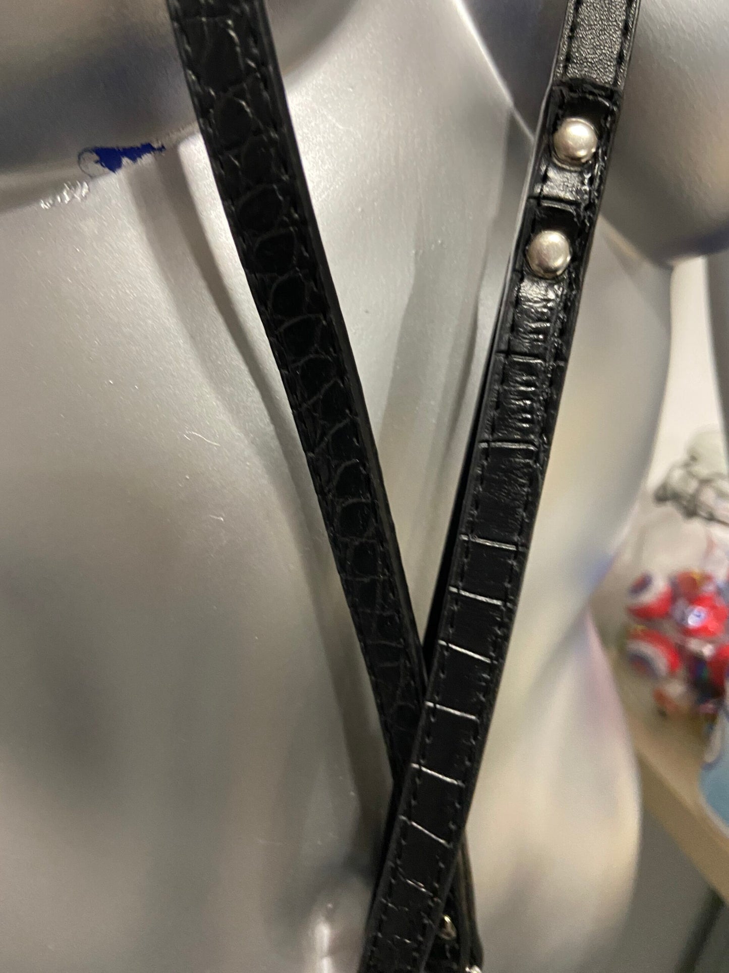 Luxury Leash Black - BDSM - Heavy Quality ( no Collar only Leash )