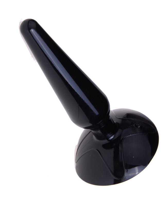 Lovesecret Sensual - LS27 - Anal Plug 01 Black - Suction Cup - 11 Cm / 4,3 Inch