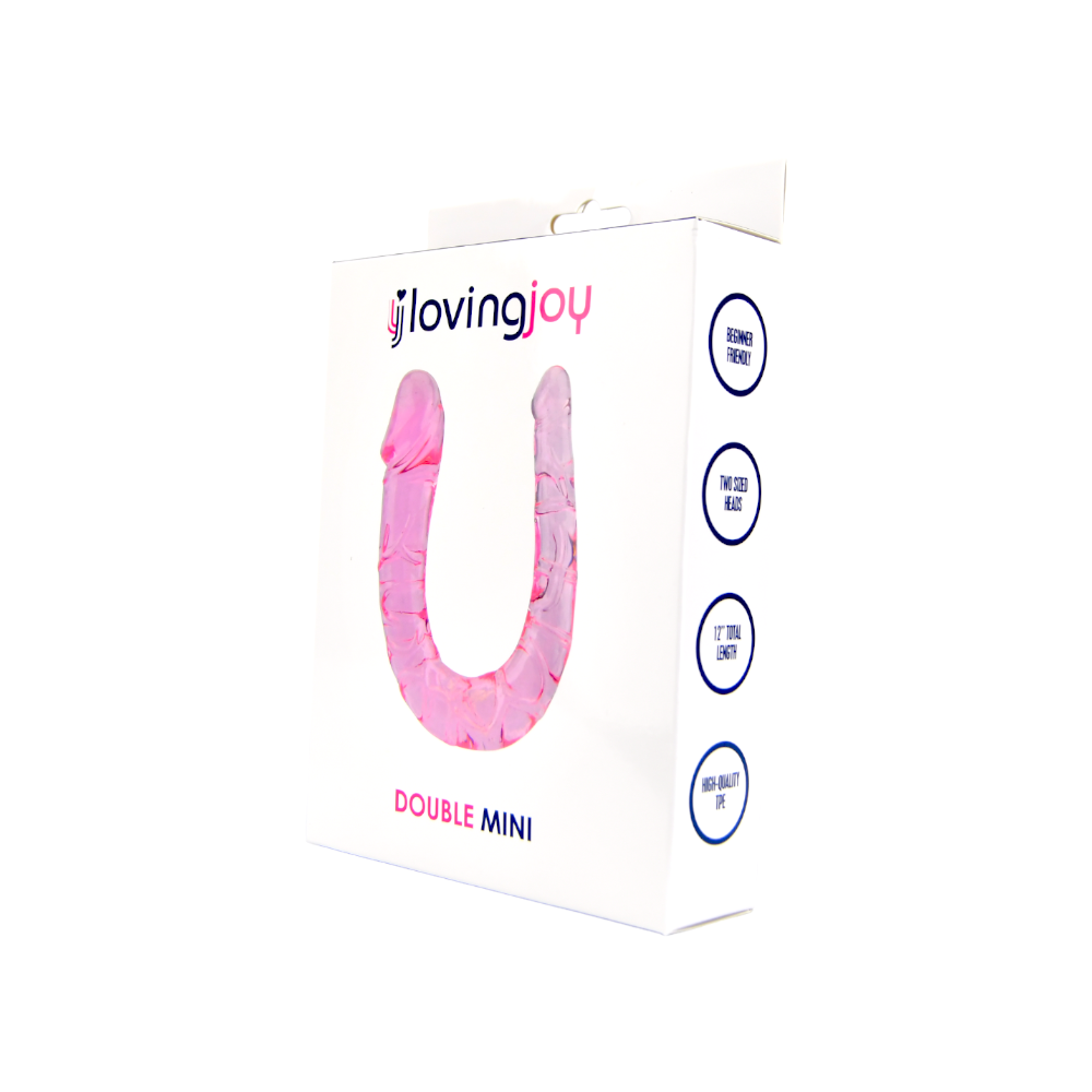 Double Dildo Jelly Pink - 28 CM - N11951