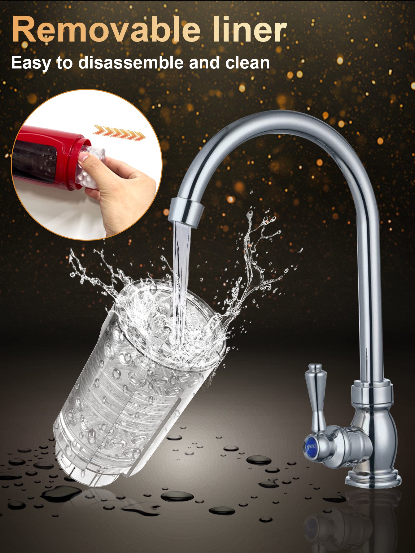 Lovesecret Premium LS05 - Masturbator Pro – App-Controlled Mega Rotating - Up Down - Vibrating Cup