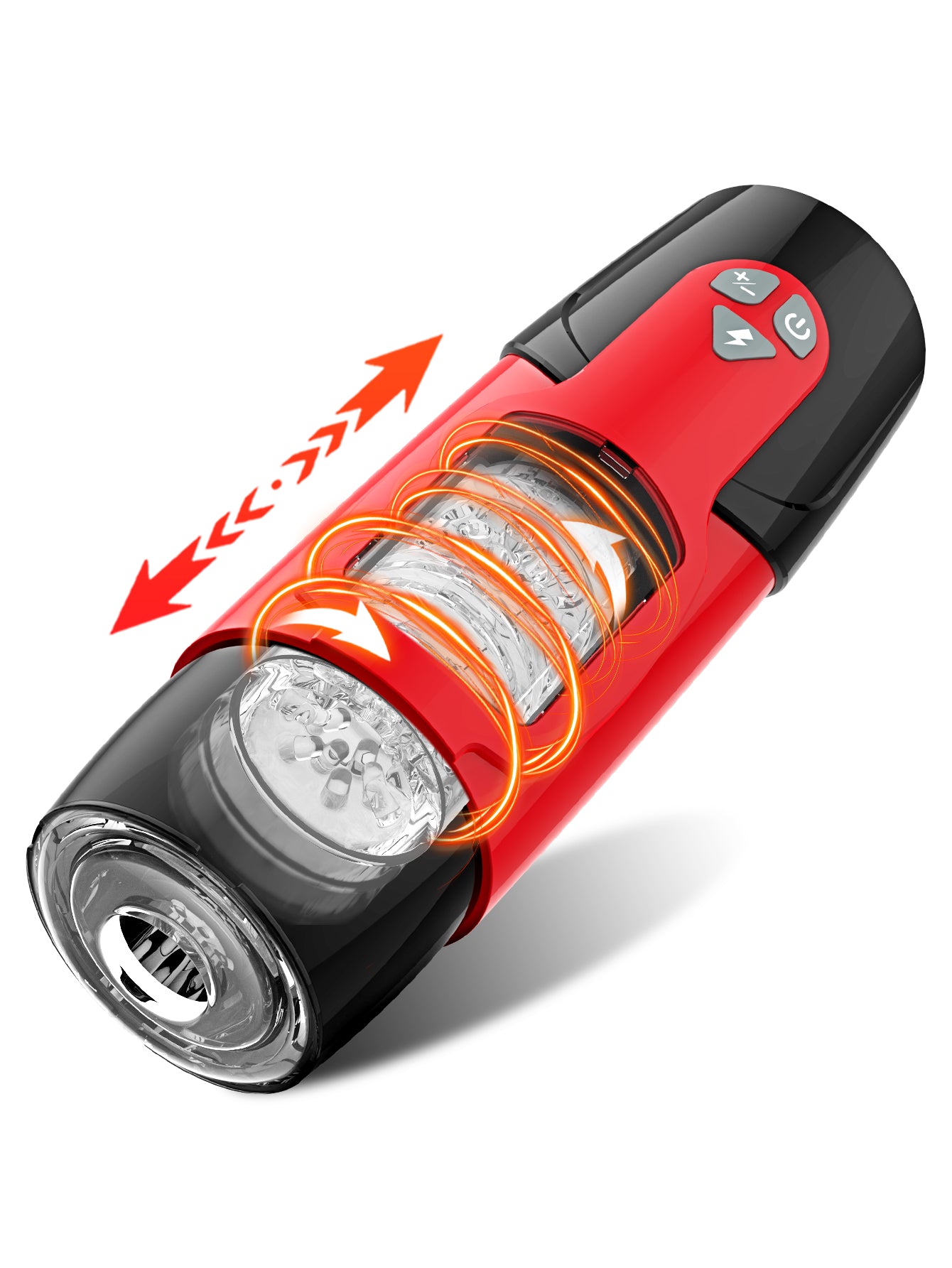 Lovesecret Premium LS05 - Masturbator Pro – App-Controlled Mega Rotating - Up Down - Vibrating Cup