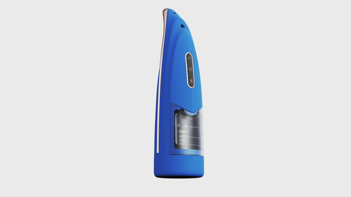 Lovesecret Premium - LS06 - Masturbator Pro 2 Blue - Mega Size Up/Down / Rotating - Rechargeable -