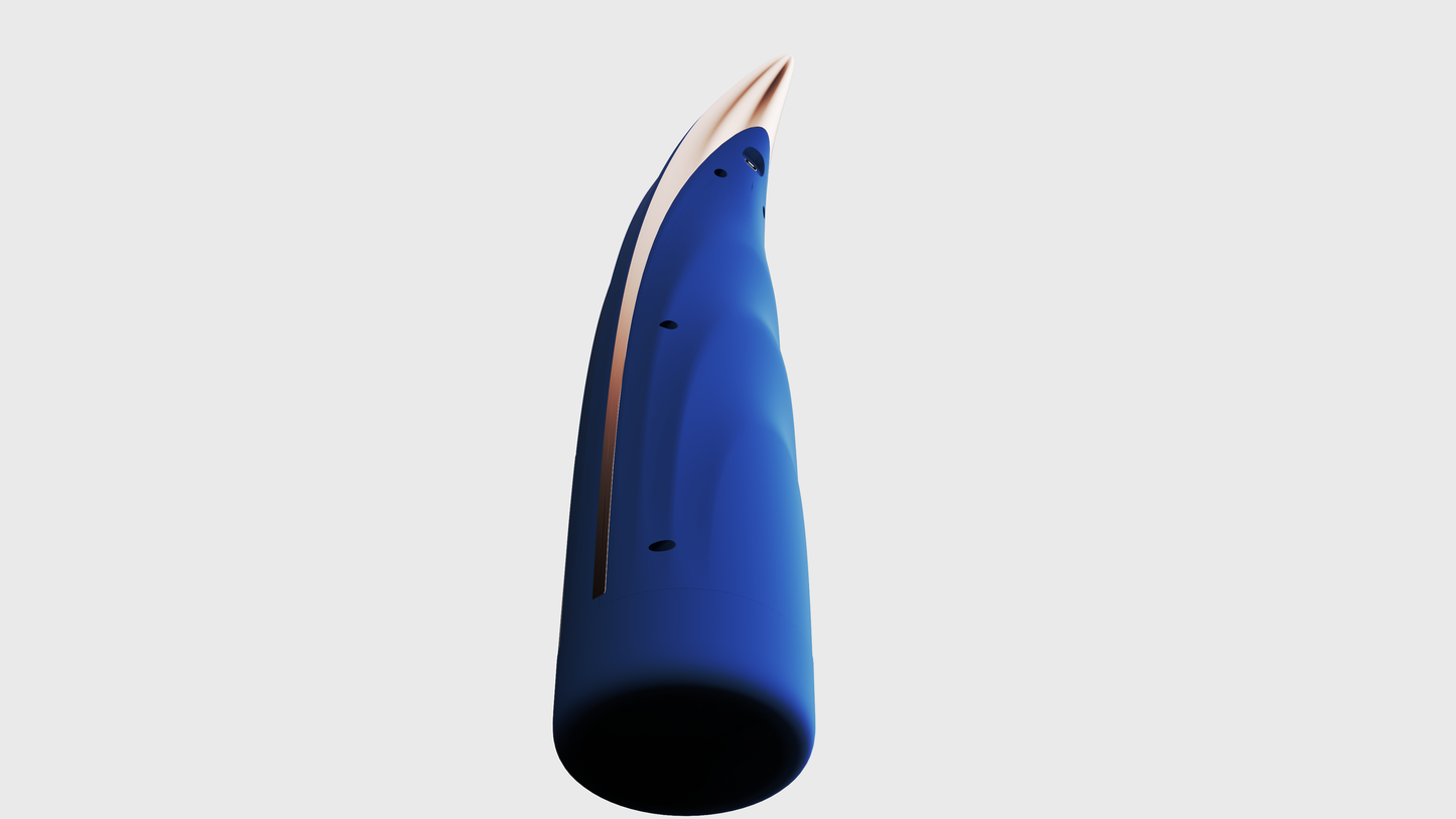 Lovesecret Premium - LS06 - Masturbator Pro 2 Blue - Mega Size Up/Down / Rotating - Rechargeable -