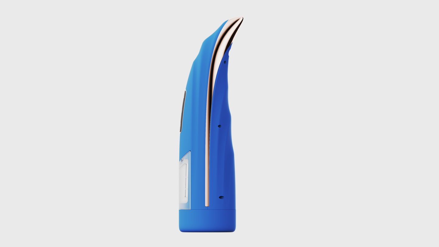 Lovesecret Premium - LS06 - Masturbator Pro 2 Blue - Mega Size Up/Down / Rotating - Rechargeable -