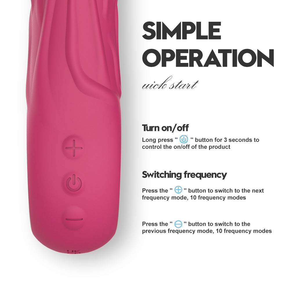 Lovesecret Premium - LS08 - G Spot Realistic Vibrator Pink 10 Speed - 22 Cm / 8,66 Inch
