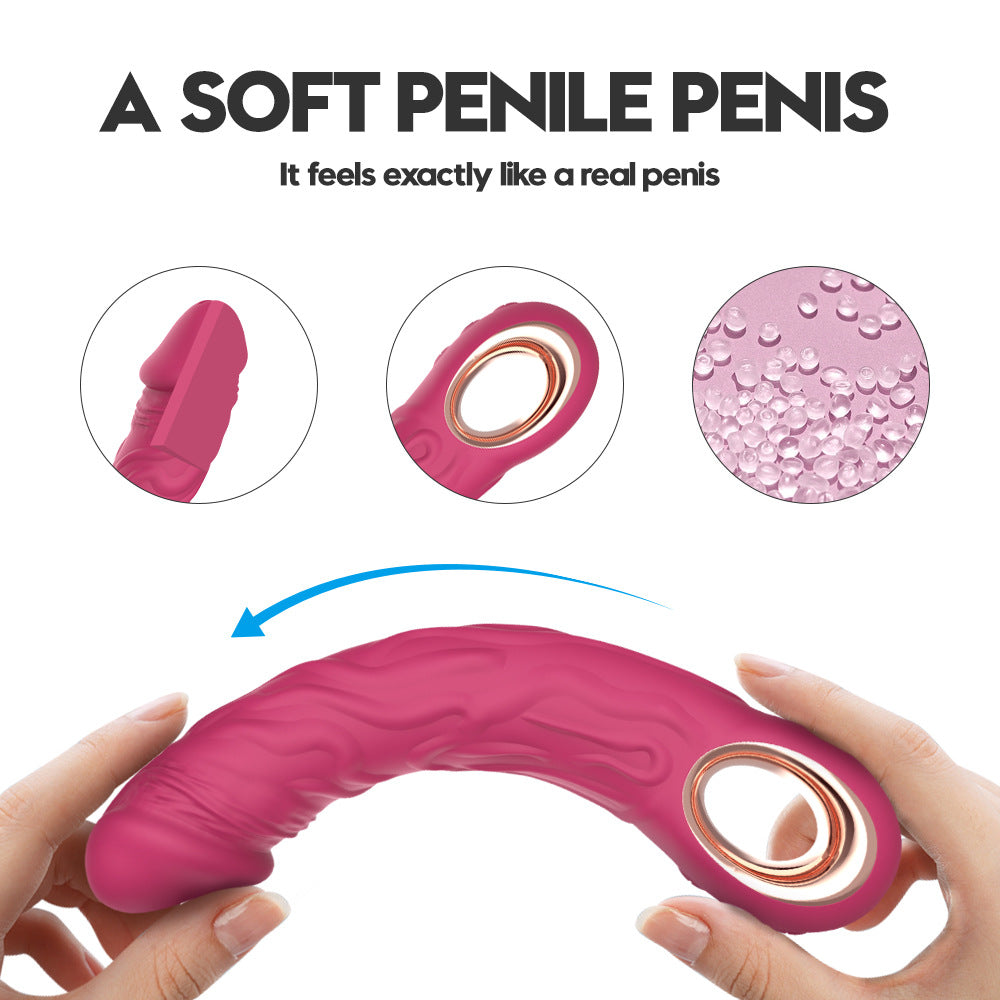 Lovesecret Premium - LS08 - G Spot Realistic Vibrator Pink 10 Speed - 22 Cm / 8,66 Inch