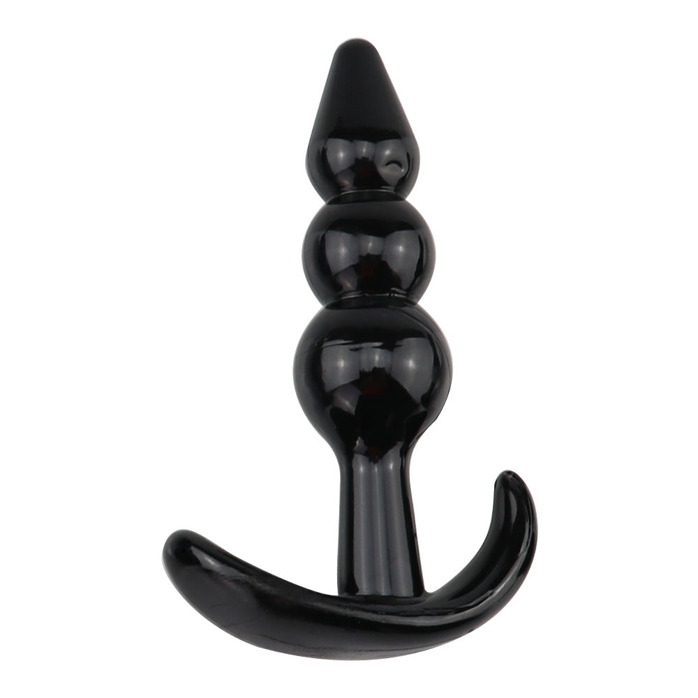 Lovesecret Sensual - LS15 - T-Plug 06 Black - Anal Plug 9.3 cm / 3.9 inch