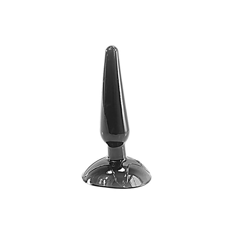 Lovesecret Sensual - LS27 - Anal Plug 01 Black - Suction Cup - 11 Cm / 4,3 Inch