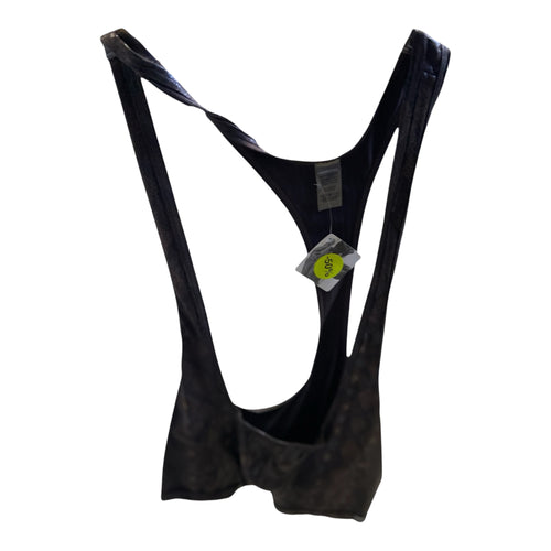 Manstore - Brown thin Mankini with Patterns - Size XL