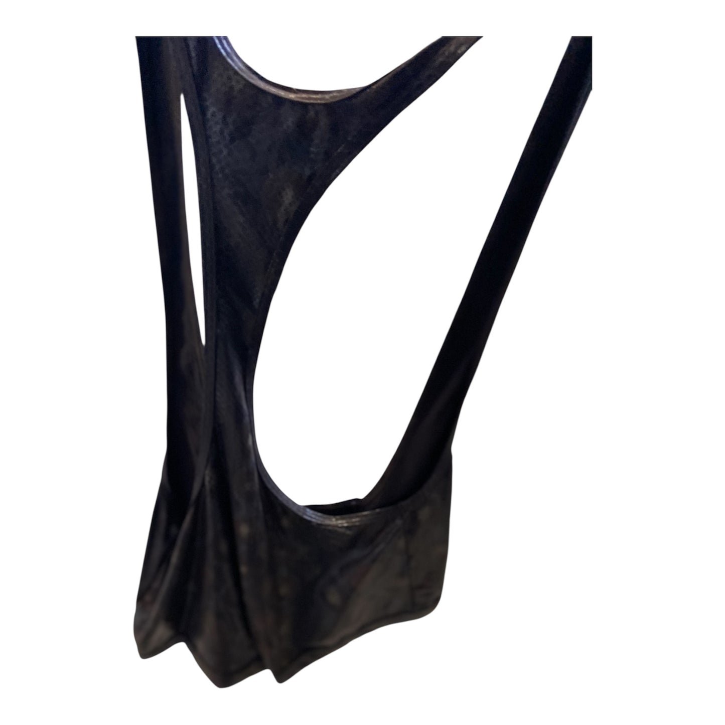 Manstore - Brown thin Mankini with Patterns - Size XL