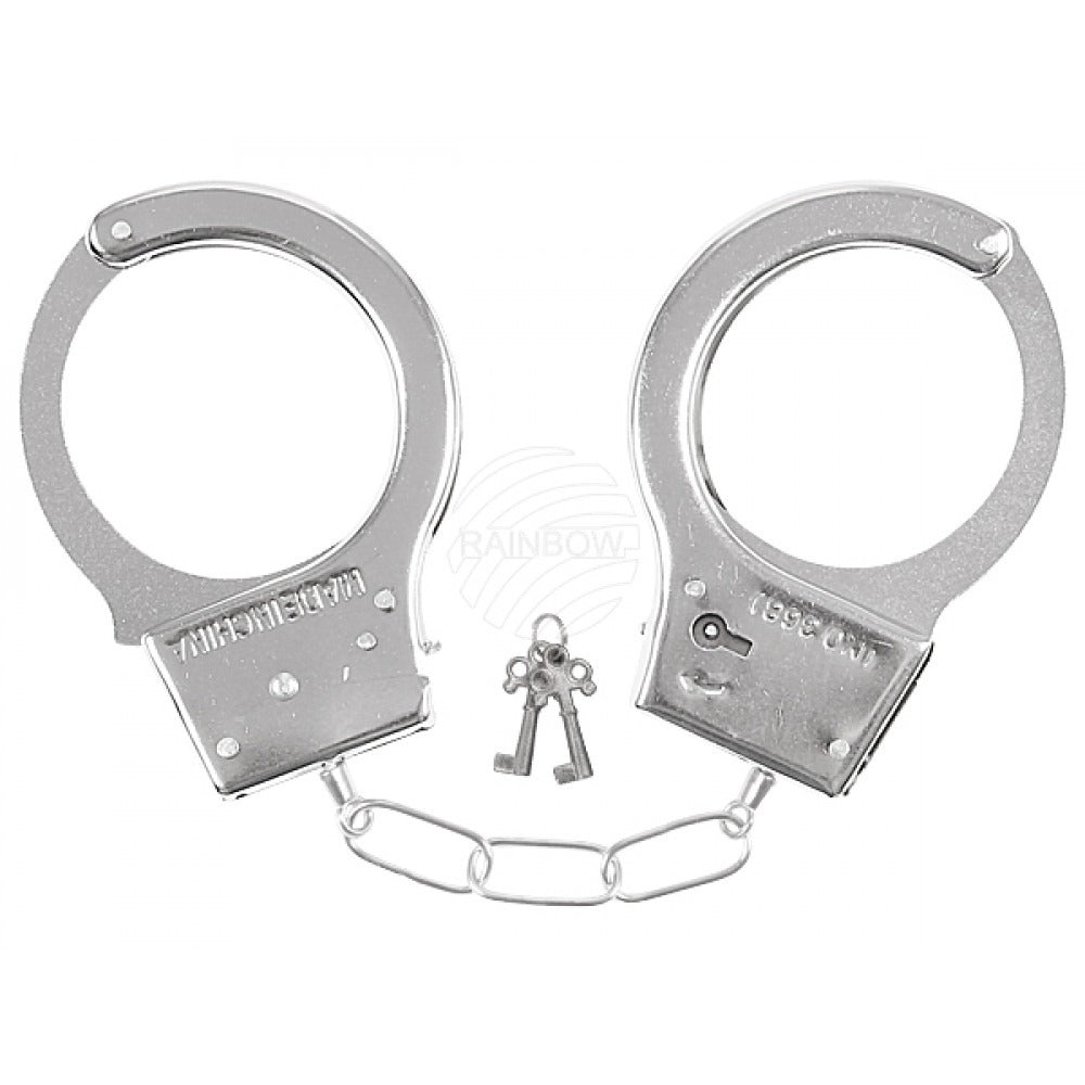 Power Escort - BR206 Metal Hand cuffs - Love Cuffs -