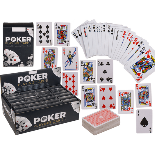 Timmy Toys - B106 - Mini Playing Cards Poker - 6 x 4 cm - 54 cards