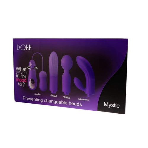 DORR - Mystic Double Pleasure - G-Spot Vibrator & Strong Vibrating Egg – Purple