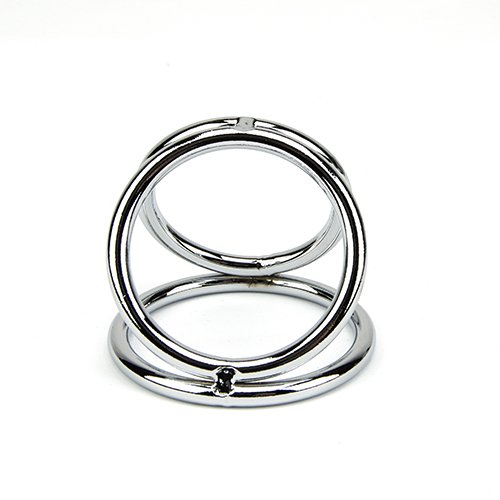 Metal Triple Cock And Ball Ring - 50 /45 / 38 MM - N10456