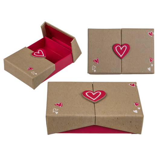 Kinky Pleasure - B009 - Jewelry Box With Heart Motif - 12x8cm