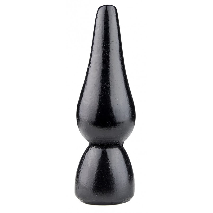 XXLTOYS - Serpenta - Plug - Insertable length 11 X 4.5 cm - Black - Made in Europe
