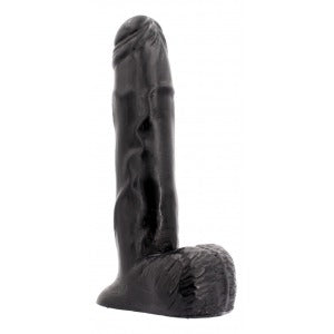 XXLTOYS - Kessel - Large Dildo - insertable length 23 X 6 cm - Black - Made in Europe - 14879