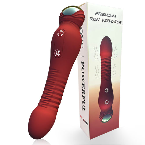 Power Escorts BR345 Ron - Luxury Silicone Vibrator - Rechargeable 3 Colours Available