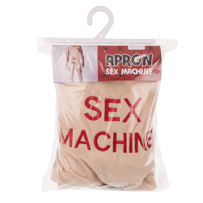 Kinky Pleasure - OB094 - Apron Mega Penis - SEX MACHINE - Beige