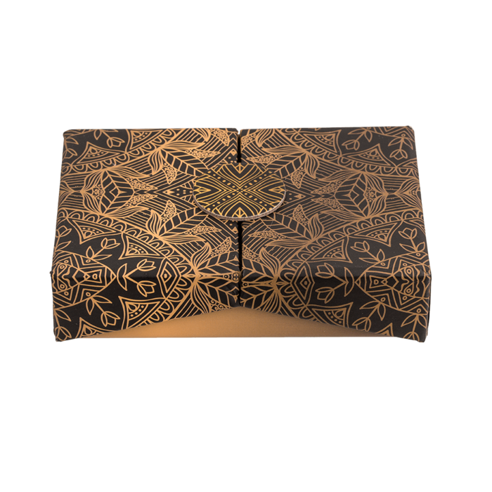 Kinky Pleasure - B105 - Jewelry Box With Brown Motif - 12x8cm