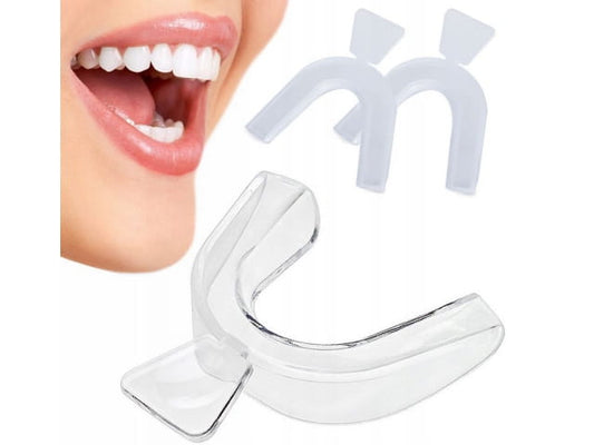 Snoring Brace 2 Pack - Clear - In plastic bag