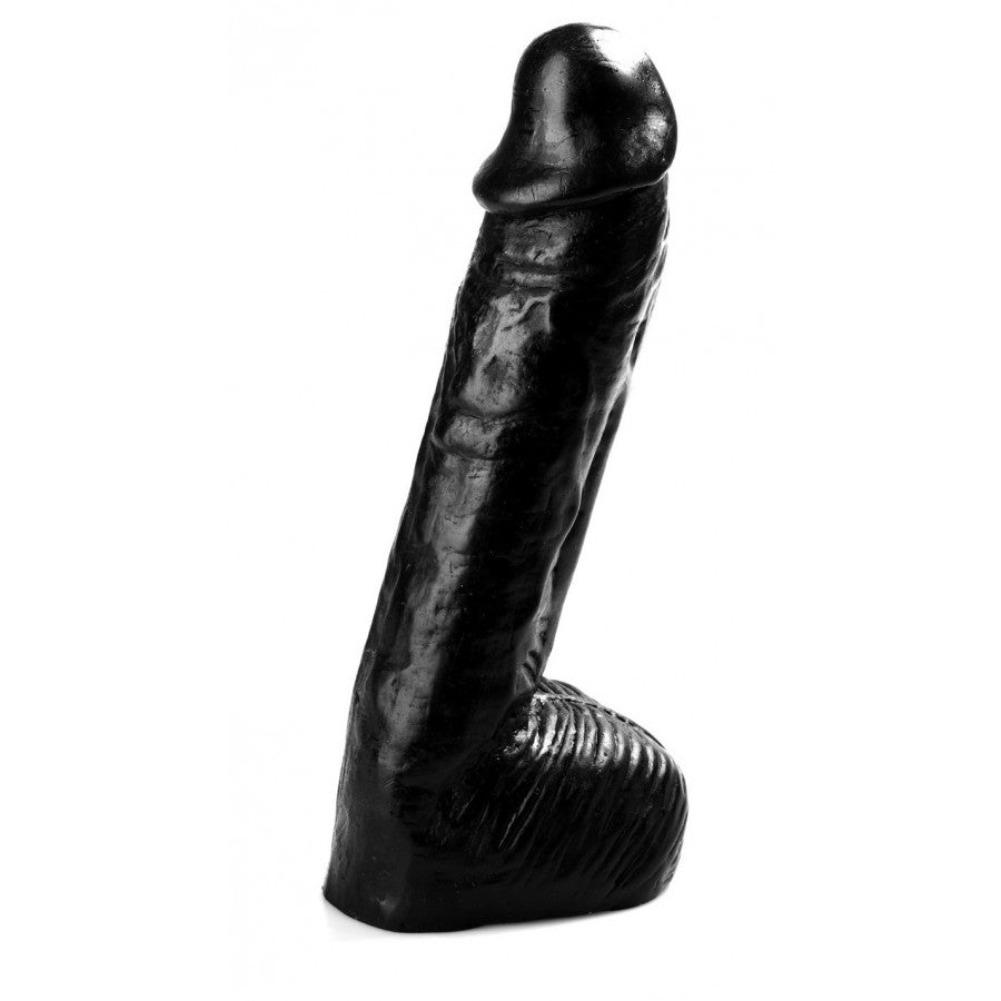 XXLTOYS - Piotr - Large Dildo - Insertable length 25 X 7.5 cm - Black - Made in Europe