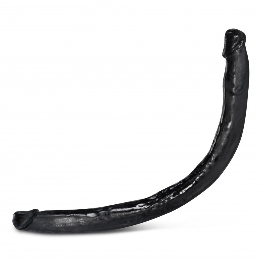 XXLTOYS - Super Marius - Double Dildo - Insertable length 60 X 4.5 cm - Black - Made in Europe