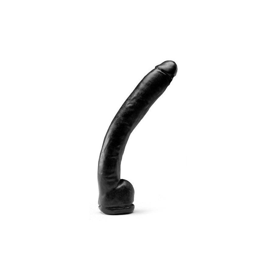 XXLTOYS - Vitaly - Dildo - Insertable length 34 X 5.5 cm - Black - Made in Europe