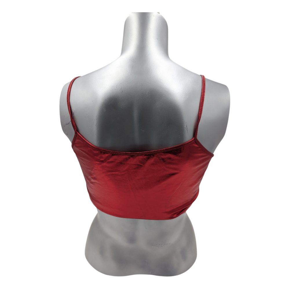 Kinky Glossy Red Slim Top