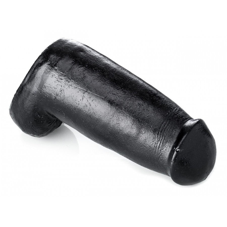 XXLTOYS - Theo - Large Dildo - Insertable length 18 X 8 cm - Black - Made in Europe