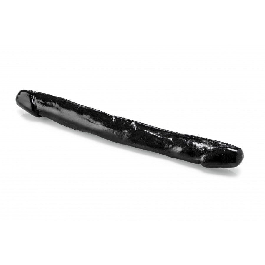 XXLTOYS - As Long As - Double Dildo - Insertable length 38 X 3.7 cm - Black - Made in Europe