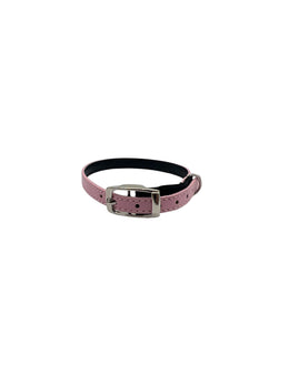 Cat Collar / Small Dog Collar - Pink/Black - Dia 8 CM - Length 30 CM - Width 0,7 CM